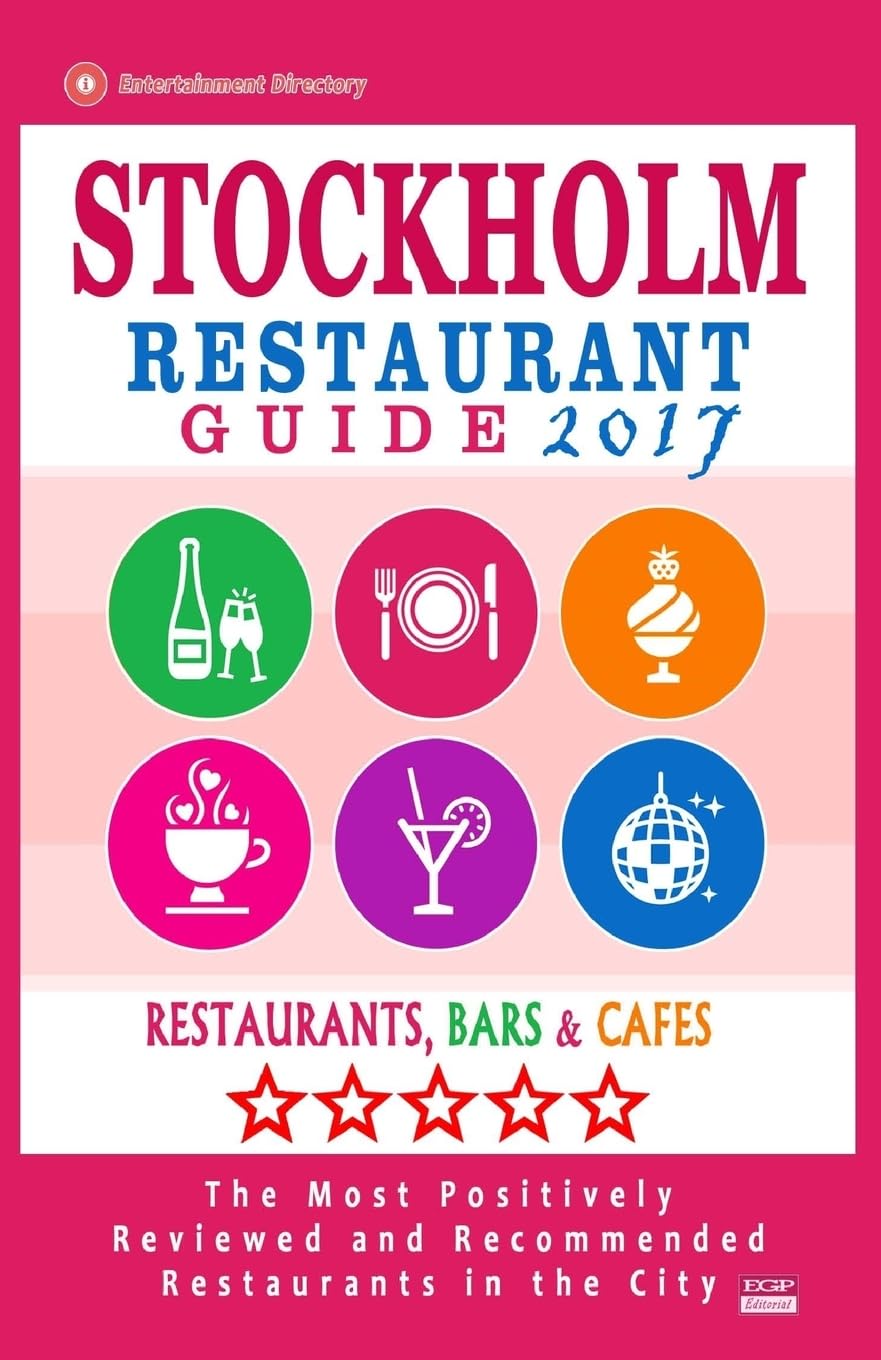 Stockholm Restaurant Guide 2017 book cover